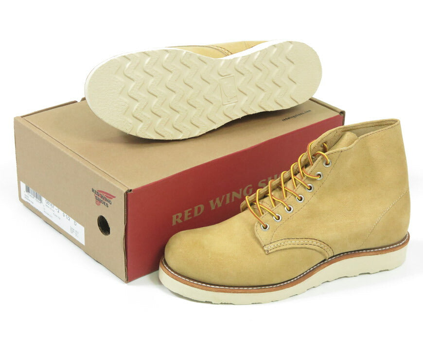 REDWING レッドウィング クラシックワークブーツ 6" Round-toe ホーソーン「アビリーン」ラフアウト Style No.8167 【2025年秋冬新作】