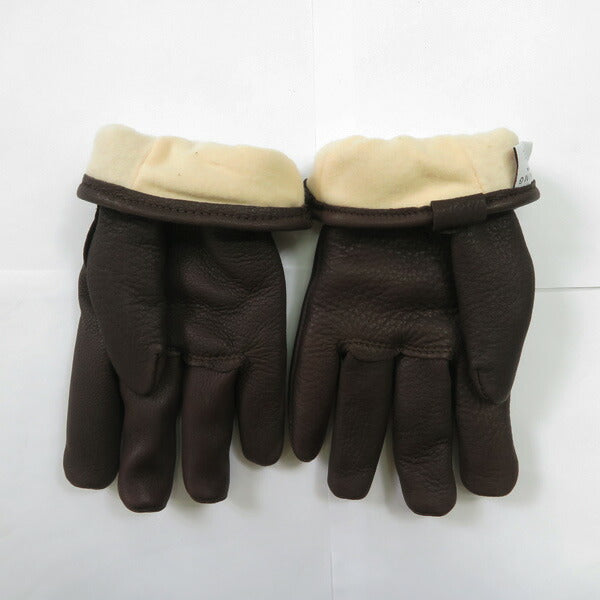 REDWING レッドウィング グローブ 手袋 ブラウンバックスキン 鹿革 裏地付き Gloves Lined Brown Buckskin 95231【2024-25年秋冬新作】