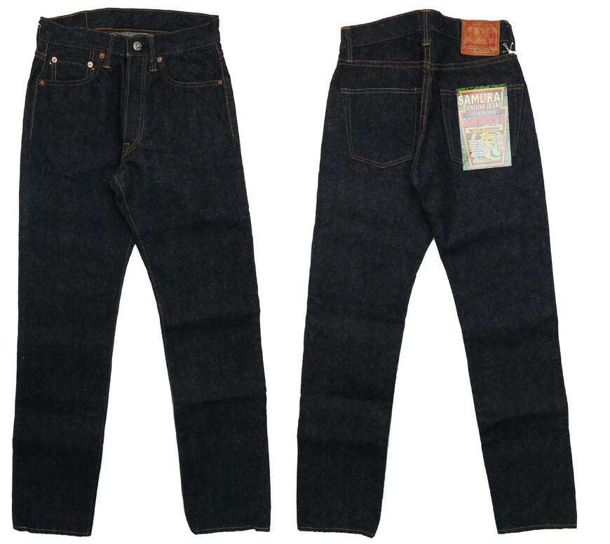 サムライジーンズ SAMURAI JEANS 牛仔裤 S0510XX2 新·510型号 直筒 男儿气概15盎司刀耳织边牛仔布 一洗 牛仔裤