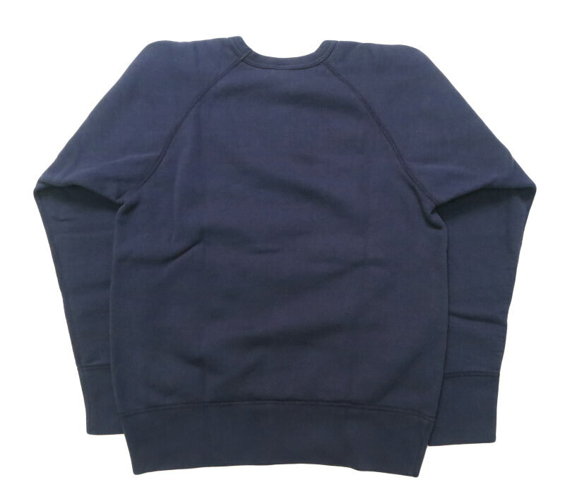 デラックスウェア DELUXEWARE ラグランスリーブ クルーネック スウェット 14ozミディアムニット ユニオンスペシャル "PENN STATE" S204-07【2025年秋冬新作】