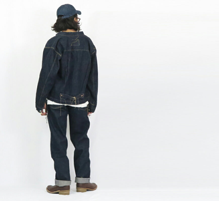 フルカウント FULLCOUNT S2107-24 大戦モデル デニムジャケット 1stモデル ブラウンコットン 13.7oz ジンバブエワイルドコットン 【2024-25年秋冬新作】