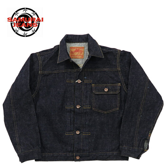 サムライジーンズ SAMURAI JEANS デニム ジャケット ファーストタイプ 17oz零+ セルビッチデニム ジージャン Gジャン S556VX 【2024-25年秋冬新作】