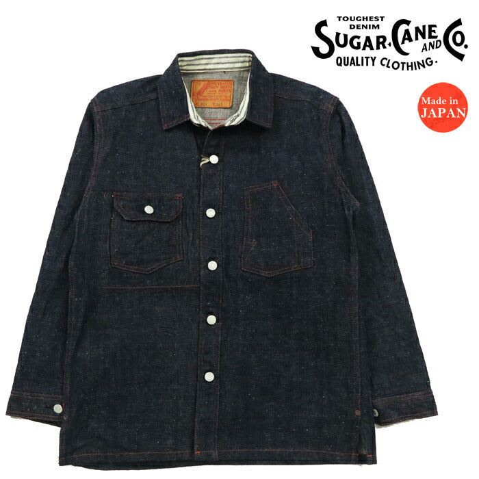 SUGAR CANE シュガーケーン 13oz 阿波藍デニム ジャケット FICTION ROMANCE フィクションロマンス ワークコート カバーオール SC13203【2024-25年秋冬新作】