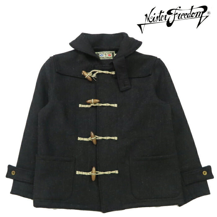 SUGAR CANE シュガーケーン MFSC 30oz ヘリンボーンツイル ウールメルトン ダッフルコート SUBMARINER 30oz HBT WOOL FAIRWATER DUFFLE COAT Mister Freedom ミスターフリーダム SC15636【2024-25年秋冬新作】