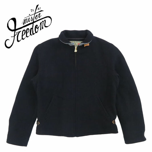 SUGAR CANE シュガーケーン MFSC ジャケット 26oz ウールメルトン サブジャケット 26oz.WOOL MELTON "BARRACUDA" SUBJACKET Mister Freedom ミスターフリーダム SC15637【2024-25年秋冬新作】