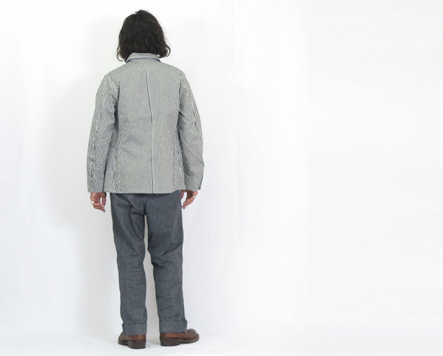 SUGAR CANE シュガーケーン 11oz ヒッコリーストライプ ワークコート カバーオール SC15656【2024-25年秋冬新作】