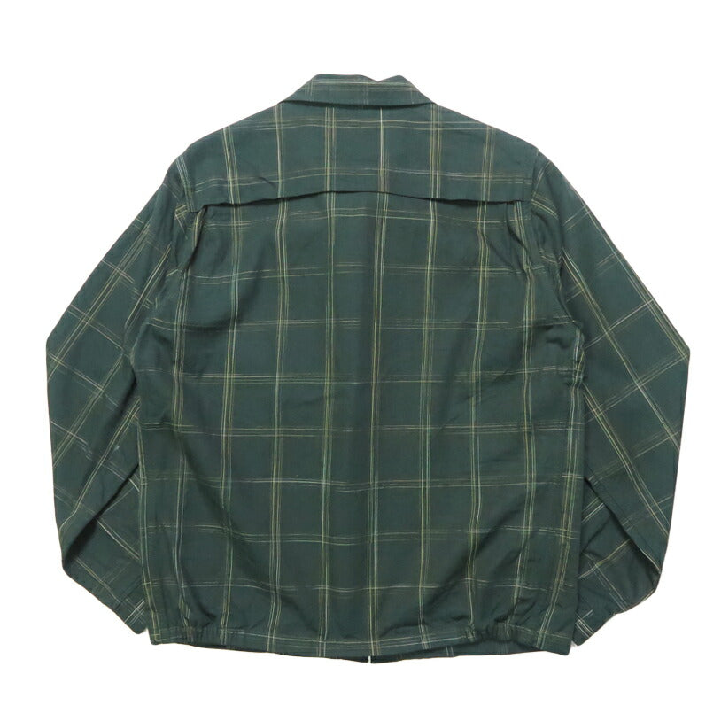 シュガーケーン SUGAR CANE 長袖 コットン/レーヨンスポーツ ジャケット RAYON COTTON GABARDINE CHECK SPORTS JACKET SC15842 【2025年秋冬新作】