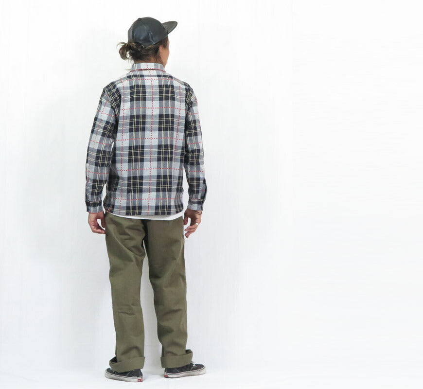 シュガーケーン SUGAR CANE 長袖 ワークシャツ ドビーチェック FICTION ROMANCE DOBBY CHECK WORK SHIRT   SC29583 【2025年秋冬新作】
