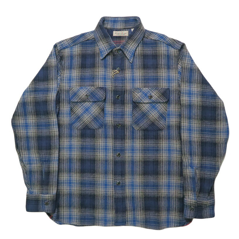 シュガーケーン SUGAR CANE 長袖 ワークシャツ ヘリンボーンツイルチェック FICTION ROMANCE HERRINGBONE TWILL CHECK WORK SHIRT SC29584 【2025年秋冬新作】