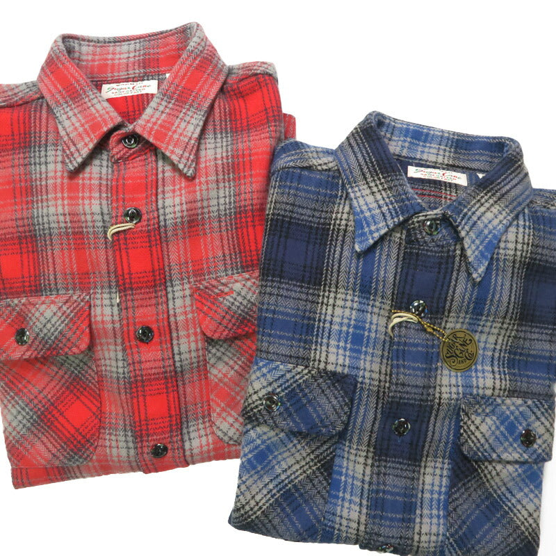シュガーケーンSUGARCANE長袖ワークシャツヘリンボーンツイルチェックFICTIONROMANCEHERRINGBONETWILLCHECKWORKSHIRTSC29584【2025年秋冬新作】