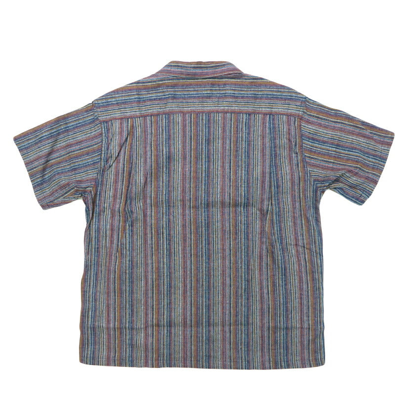 シュガーケーン SUGAR CANE 半袖 マルチストライプ オープンカラーシャツ MULTI STRIPE OPEN SHIRT SC39520【2025年春夏新作】
