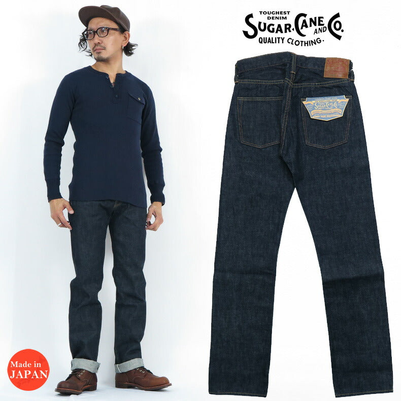 シュガーケーンSUGARCANEニュースタンダードジーンズSC42009A1947年モデルワンウォッシュ12ozデニムジーパンGパン【送料無料】