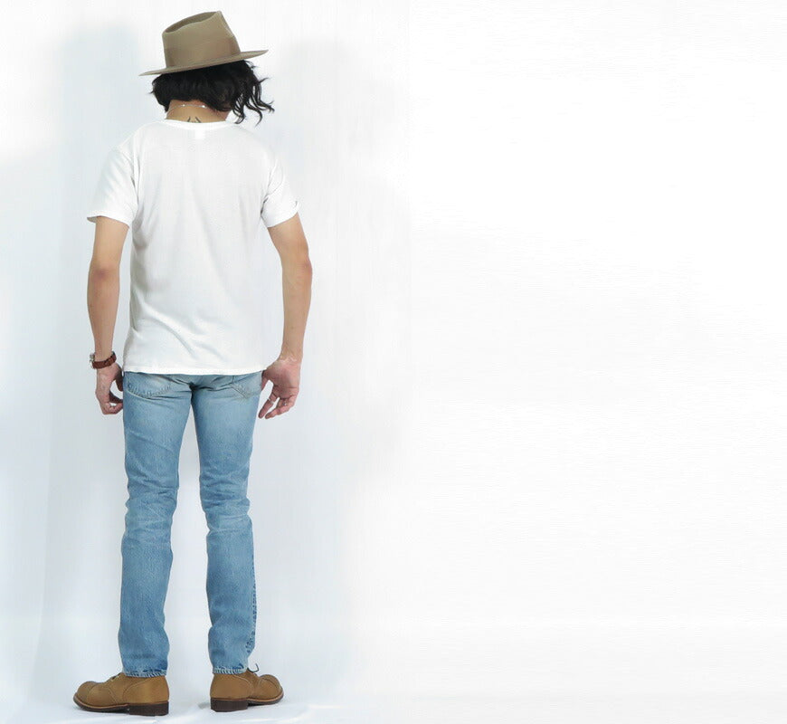 SUGAR CANE 슈가케인 12oz 데님 1947 모델 청바지 타입 3 AGED MODEL 슬림핏 유즈드 워시 SC42014SH