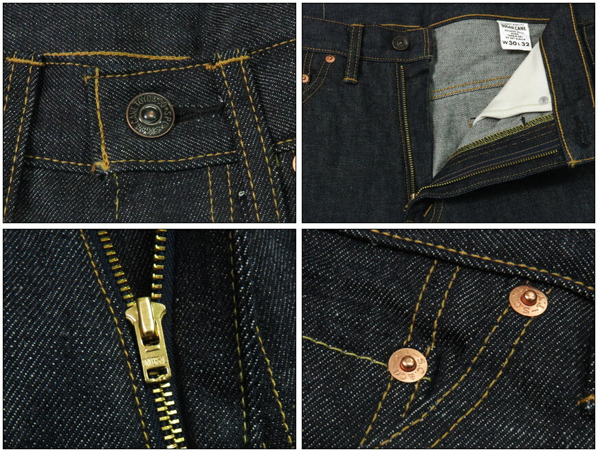 シュガーケーン SUGAR CANE ジーンズ SC42321 ブーツカット ジーンズ 14oz スタンダード デニム ワンウォッシュ 【2025年春夏新作】