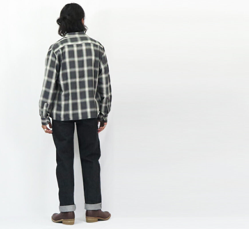 シュガーケーン SUGAR CANE 14.25oz ブラックデニム スタンダード ジーンズ SC42460 1947年モデル ワンウォッシュ ジーパン Gパン 【2024-25年秋冬新作】