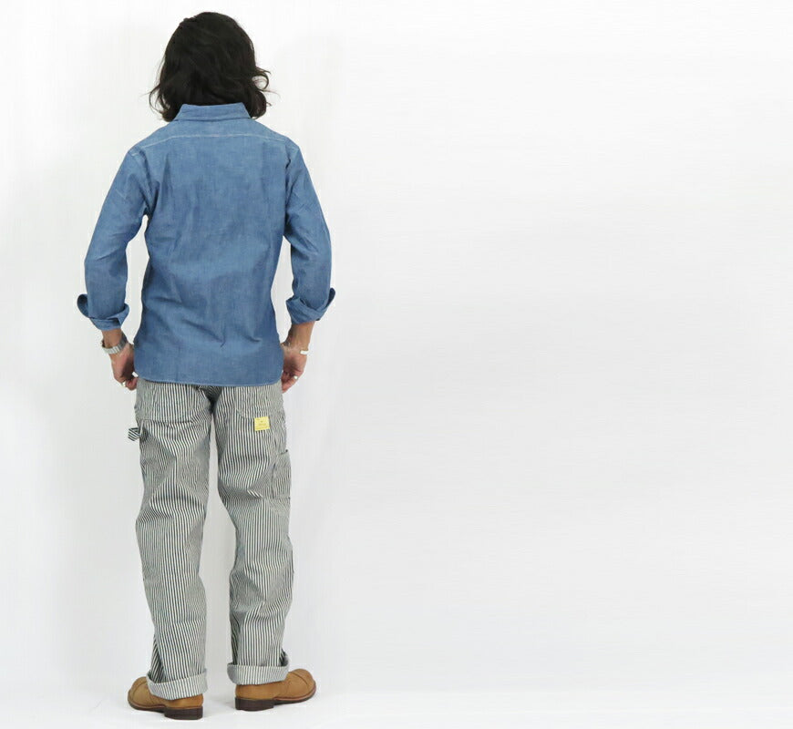 SUGAR CANE シュガーケーン 11oz ヒッコリーストライプ ワークパンツ SC42496 【2024-25年秋冬新作】
