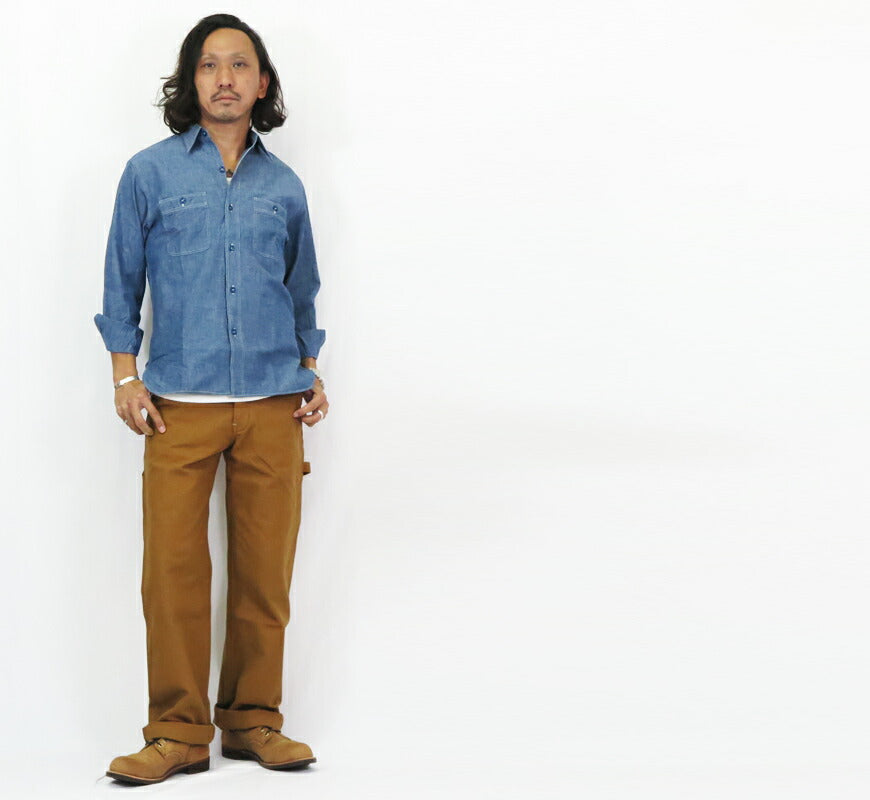 SUGAR CANE シュガーケーン 13oz ブラウンダック ワークパンツ SC42497 【2024-25年秋冬新作】