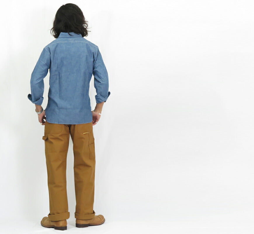 SUGAR CANE シュガーケーン 13oz ブラウンダック ワークパンツ SC42497 【2024-25年秋冬新作】