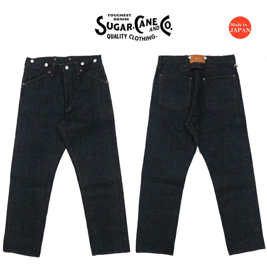 SUGAR CANE シュガーケーン 13oz 阿波藍デニム ワークパンツ ジーンズ FICTION ROMANCE フィクションロマンス SC43203 【2024-25年秋冬新作】