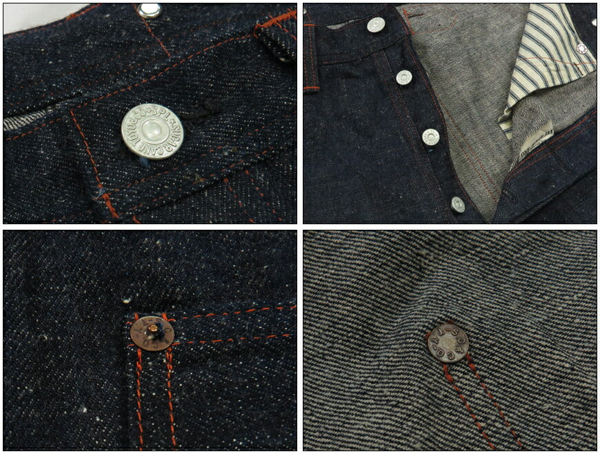 SUGAR CANE シュガーケーン 13oz 阿波藍デニム ワークパンツ ジーンズ FICTION ROMANCE フィクションロマンス SC43203 【2024-25年秋冬新作】