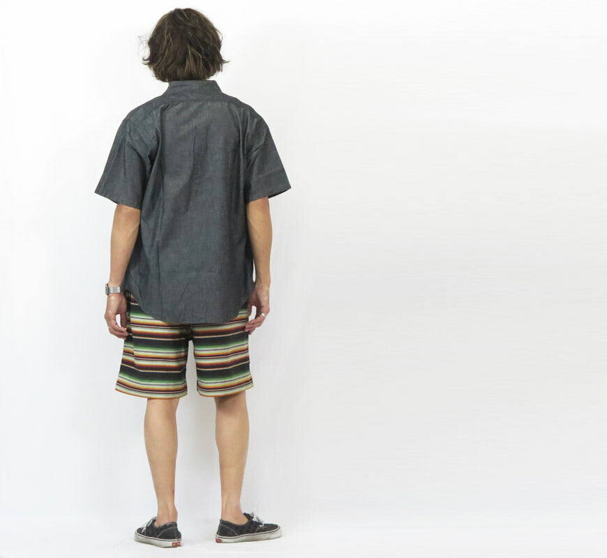 SUGAR CANE シュガーケーン サラぺボーダー ワーク ショートパンツ ハーフパンツ SC52536 【2025年春夏新作】