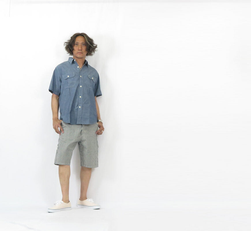 SUGAR CANE シュガーケーン ワーク ショートパンツ  11oz ブルーデニムワークショーツ SC52565 【2025年春夏新作】