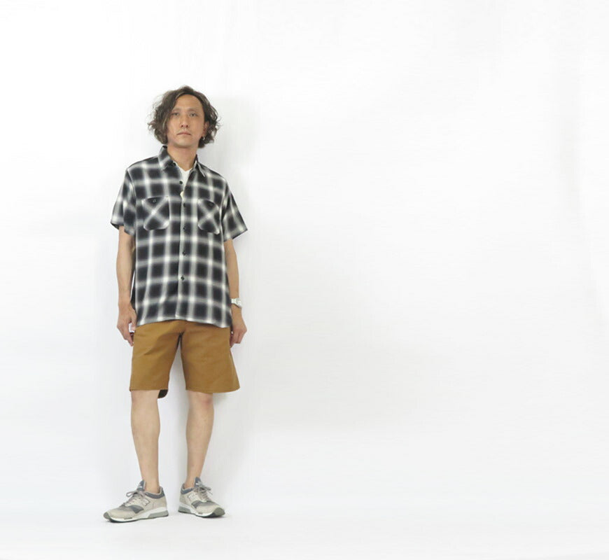 SUGAR CANE シュガーケーン ワーク ショートパンツ  13oz ブラウンダックワークショーツ SC52567 【2025年春夏新作】