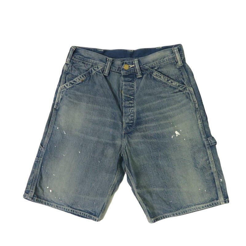 SUGAR CANE シュガーケーン 11oz. ブルーデニム ワークショーツ ユーズド加工 AGED MODEL ショートパンツ ハーフパンツ SC52568 【2025年春夏新作】