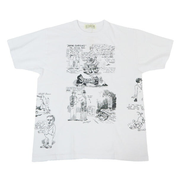 シュガーケーン SUGAR CANE 半袖 Tシャツ 1920's CARTOON AMONG OURSELVES Made in U.S.A SC79584【2025年春夏新作】