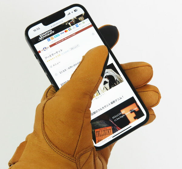 ショット Schott レザー ウィンターグローブ ショート 牛革 スマホ対応 手袋 sch4970045 【2025年春夏新作】
