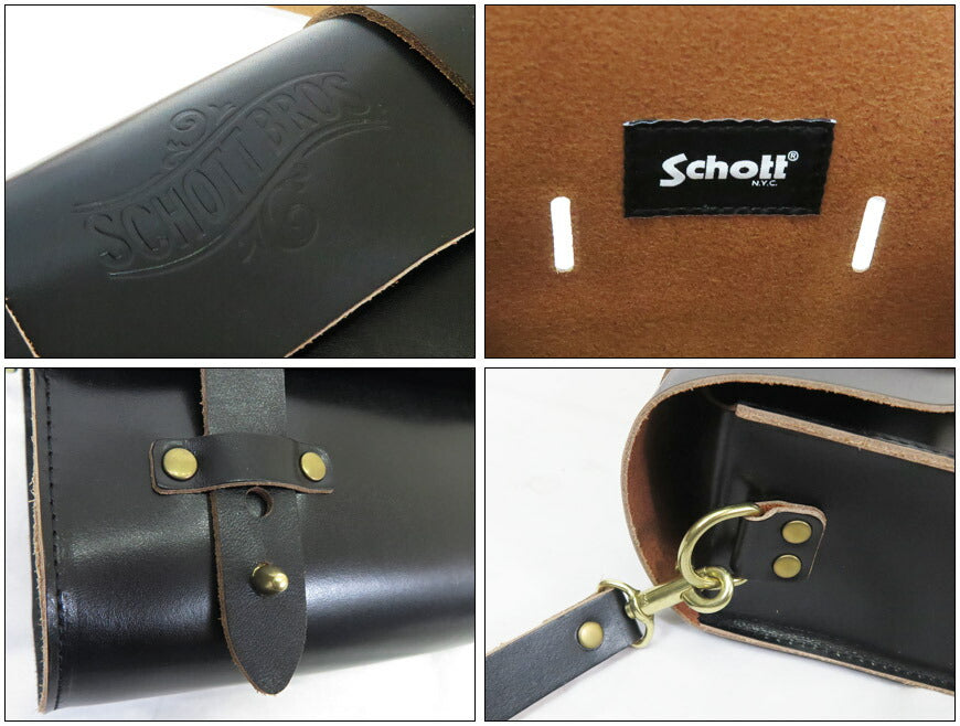 ショット Schott TOOL BAG レザー ツール バッグ ショルダーバッグ 牛革 SCH5976006【2025年春夏新作】