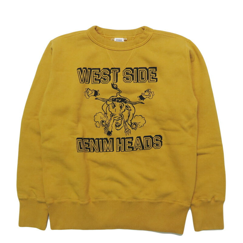 ダルチザン ステュディオ・ダ・ルチザン STUDIO D'ARTISAN プリントトレーナー 両Vガゼットスウェット 8193A 【2025年秋冬新作】