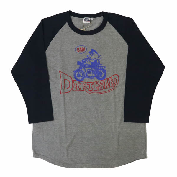 ダルチザン ステュディオ・ダ・ルチザン STUDIO D'ARTISAN ラグランスリーブ 7分袖 Tシャツ 8206A【2026年春夏新作】