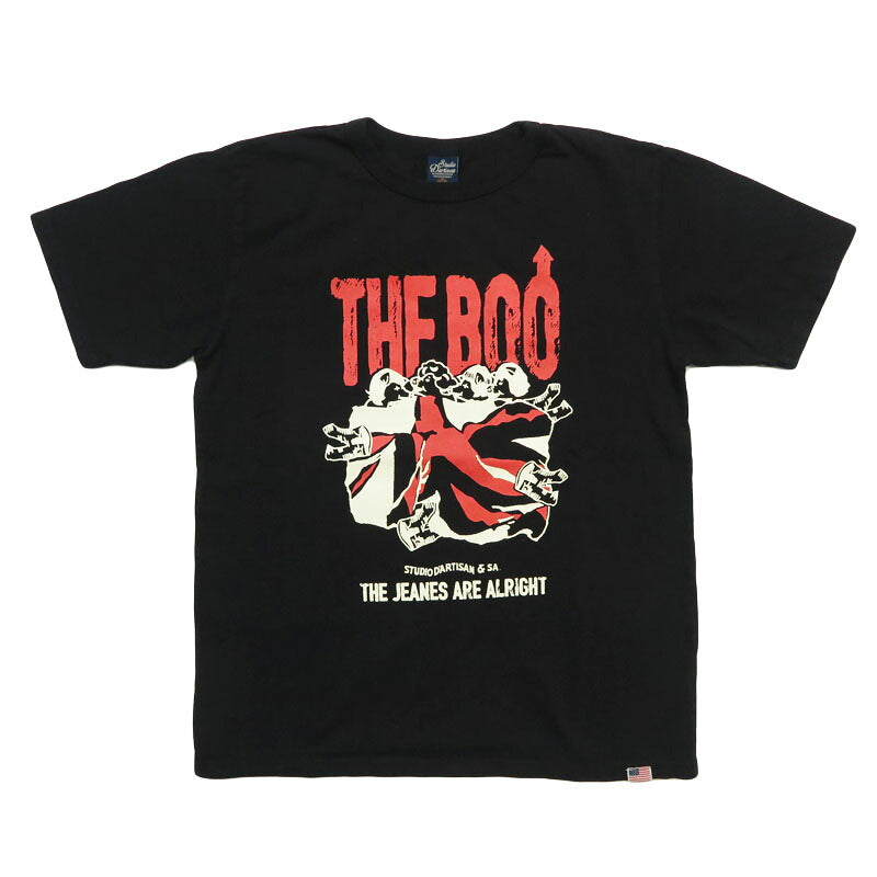 ダルチザン ステュディオ・ダ・ルチザン STUDIO D'ARTISAN プリントTシャツ USAコットン "THE BOO" 8212A 【2026年春夏新作】