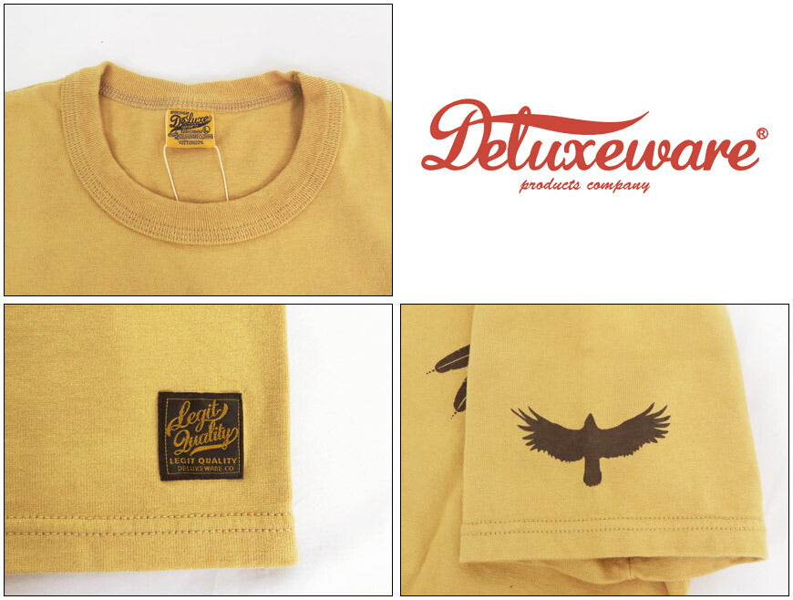 デラックスウェア DELUXEWARE 半袖 無地 Tシャツ SDTシリーズ SDTS-2502【2025年春夏新作】