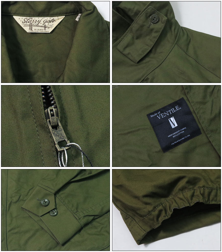 JELADO ジェラード ベンタイル ジャケット DEAN SG01411-25SS 【2025年春夏新作】