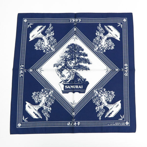 サムライジーンズ SAMURAI JEANS バンダナ 盆栽 五葉松 BANDANA SJ-BANDANA-01【2025年春夏新作】