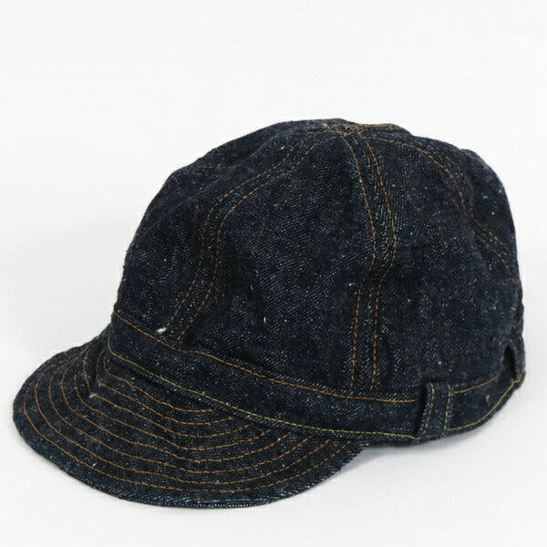 サムライジーンズ SAMURAI JEANS 17oz武士道セルビッチデニム インディゴ ワークキャップ SJ201WC-510XX15oz2 【2024-25年秋冬新作】