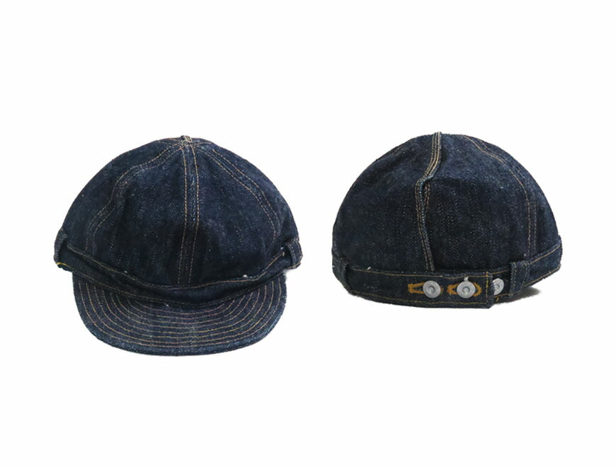 サムライジーンズ SAMURAI JEANS 19oz刀耳セルビッチデニム ワークキャップ SJ201WC-710XX19oz 【2025年春夏新作】