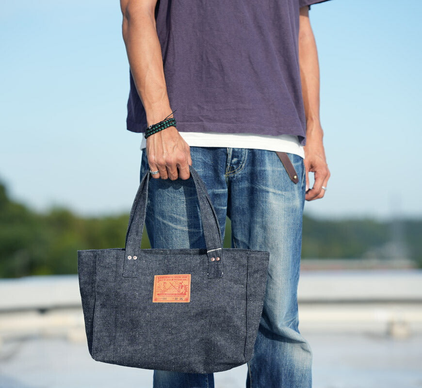 サムライジーンズSAMURAIJEANS15oz男気セルビッチデニムトートバッグSJRPB25【2025年秋冬新作】