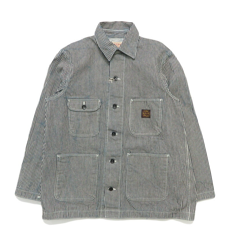 ซันเซิร์ฟ SUN SURF แจ็กเก็ตงานลายริ้วฮิคคอรี่ 12.5oz. SAILOR MOKU PRODUCTS คัฟเวอร์ออล SM15903 【คอลเลกชันฤดูใบไม้ผลิ/ฤดูร้อน 2026】