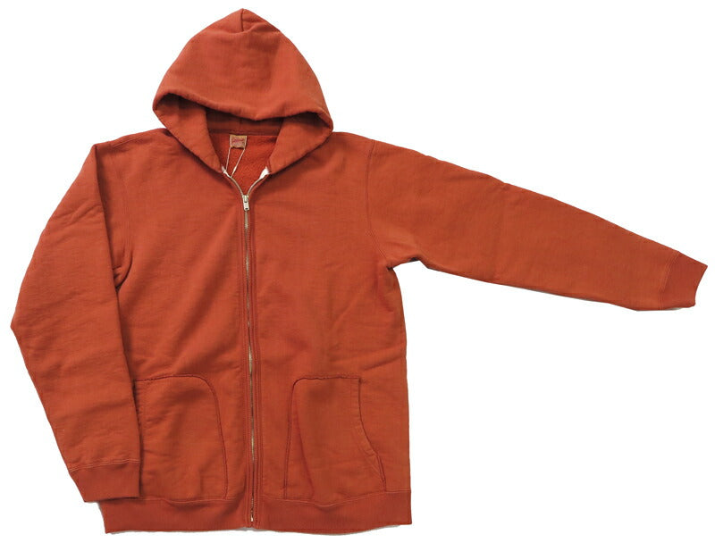 デラックスウェア DELUXEWARE FULLZIP PARKA PLAIN フルジップ スウェット パーカー ユニオンスペシャル SPZ-00 【2024-25年秋冬新作】