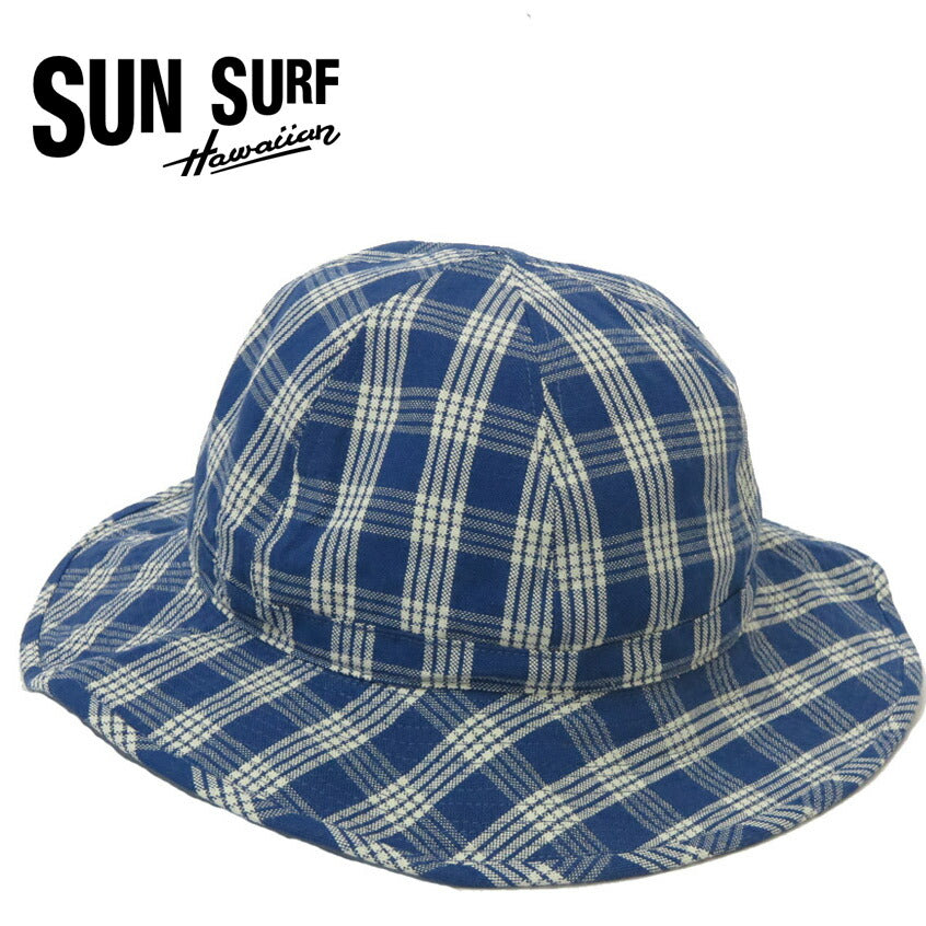 サンサーフ SUN SURF OAHU GARMENT 10oz. パラカチェック ハット PALAKA CHECK HAT SS02842 【2025年春夏新作】