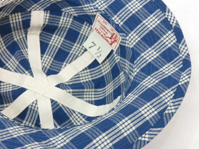 サンサーフ SUN SURF OAHU GARMENT 10oz. パラカチェック ハット PALAKA CHECK HAT SS02842 【2025年春夏新作】