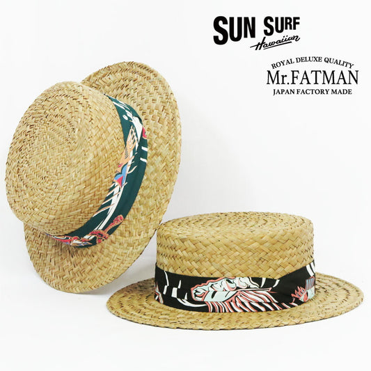 サンサーフ SUN SURF × Mr.FATMAN アイランド ボーターハット BUG EYED FISH SS02848 【2025年春夏新作】