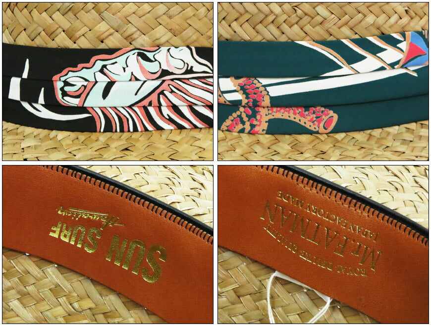 サンサーフ SUN SURF × Mr.FATMAN アイランド ボーターハット BUG EYED FISH SS02848 【2025年春夏新作】