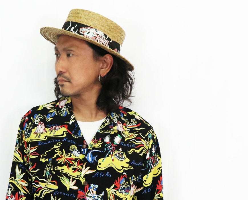 サンサーフ SUN SURF × Mr.FATMAN アイランド ボーターハット BUG EYED FISH SS02848 【2025年春夏新作】