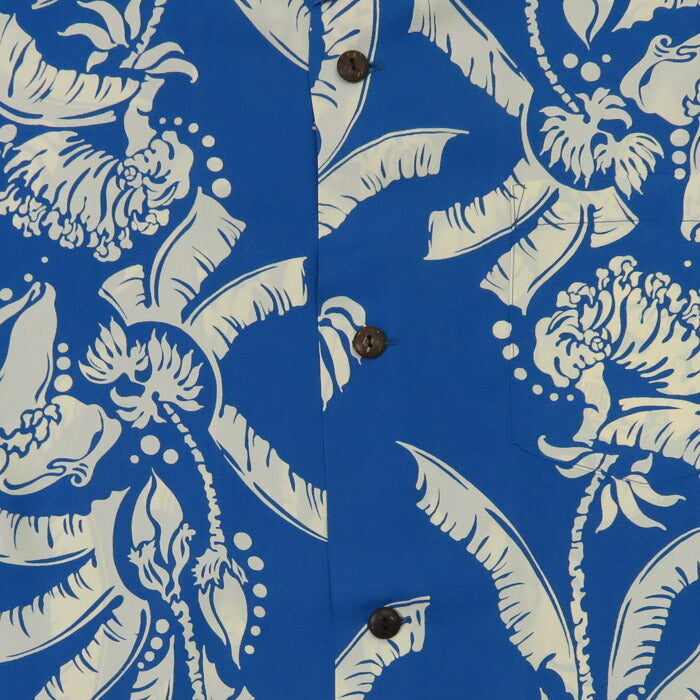 サンサーフ SUN SURF 半袖 レーヨン羽二重 ハワイアンシャツ 「HONEYSUCKLE」 HALE HAWAII, ROYAL HAWAIIAN アロハシャツ SS39413 【2025年春夏新作】