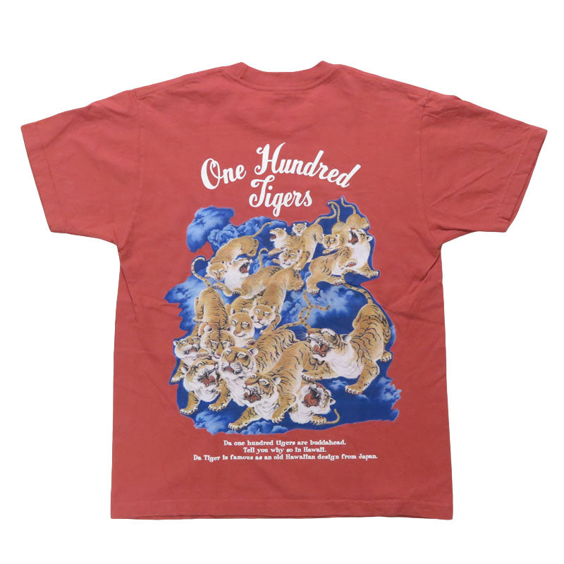 サンサーフ SUN SURF 半袖 プリント Tシャツ 百虎 “ONE HUNDRED TIGERS” SS79162【2025年春夏新作】