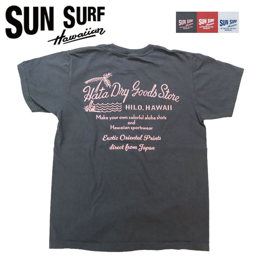 サンサーフ SUN SURF 半袖 Tシャツ HATA DRY GoodsStore SS79549【2025年春夏新作】